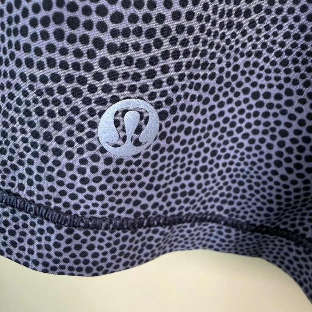 Lululemon Circuit Breaker Skirt II Women 6 Gray Dotted Pleated Tennis Pickleball